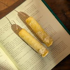 Cleansing and renewal ritual beeswax candles
