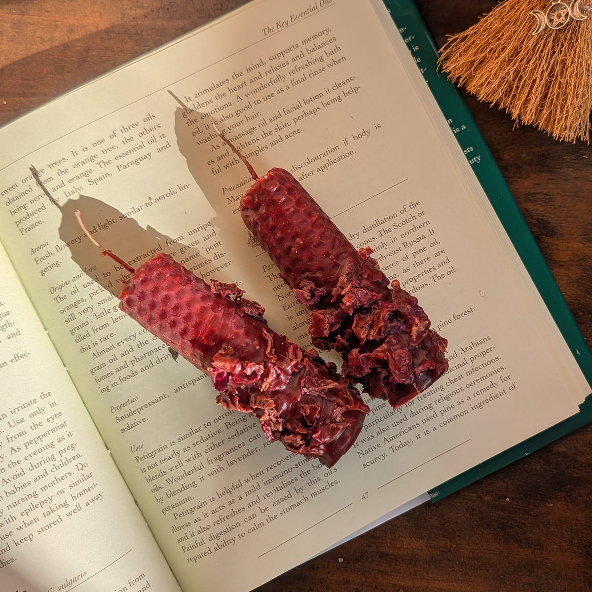 Self love and healing ritual beeswax candles