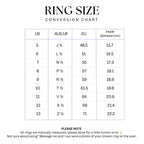 White topaz stacking enhancer ring | 925 Sterling Silver