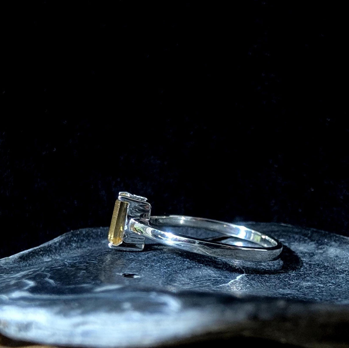 Elegant citrine ring | 925 Sterling Silver