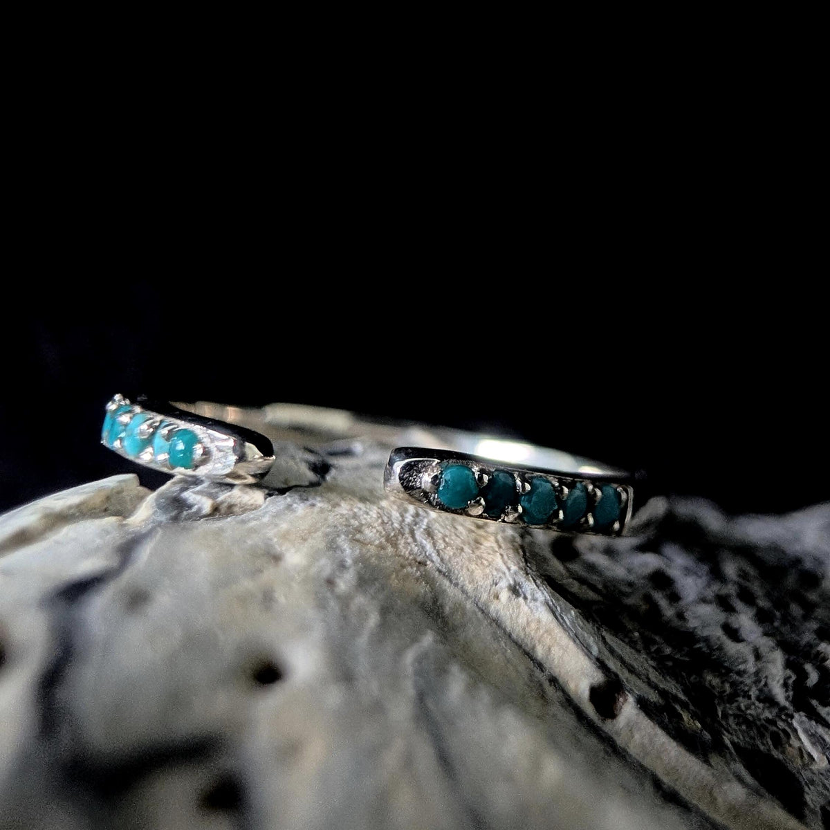 Turquoise minimalist ring | 925 Sterling Silver