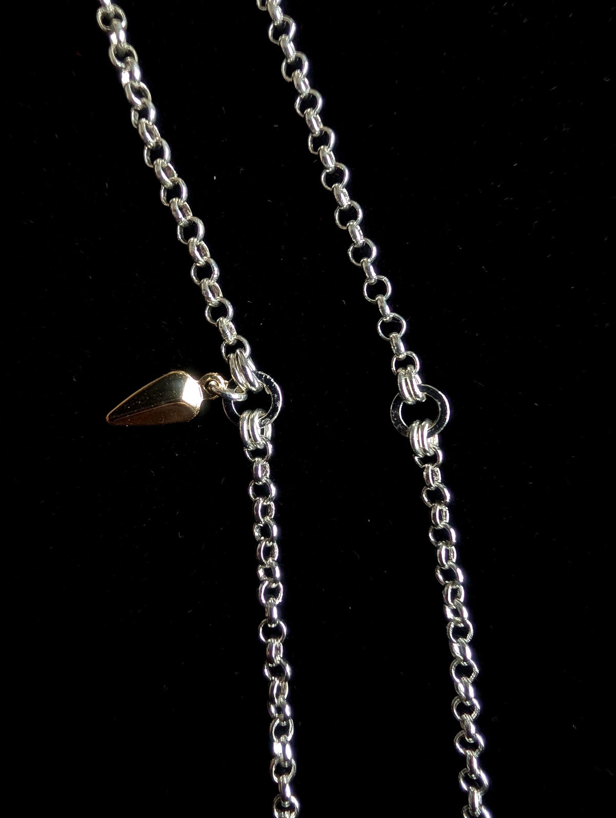 Celestial tiger eye face chain