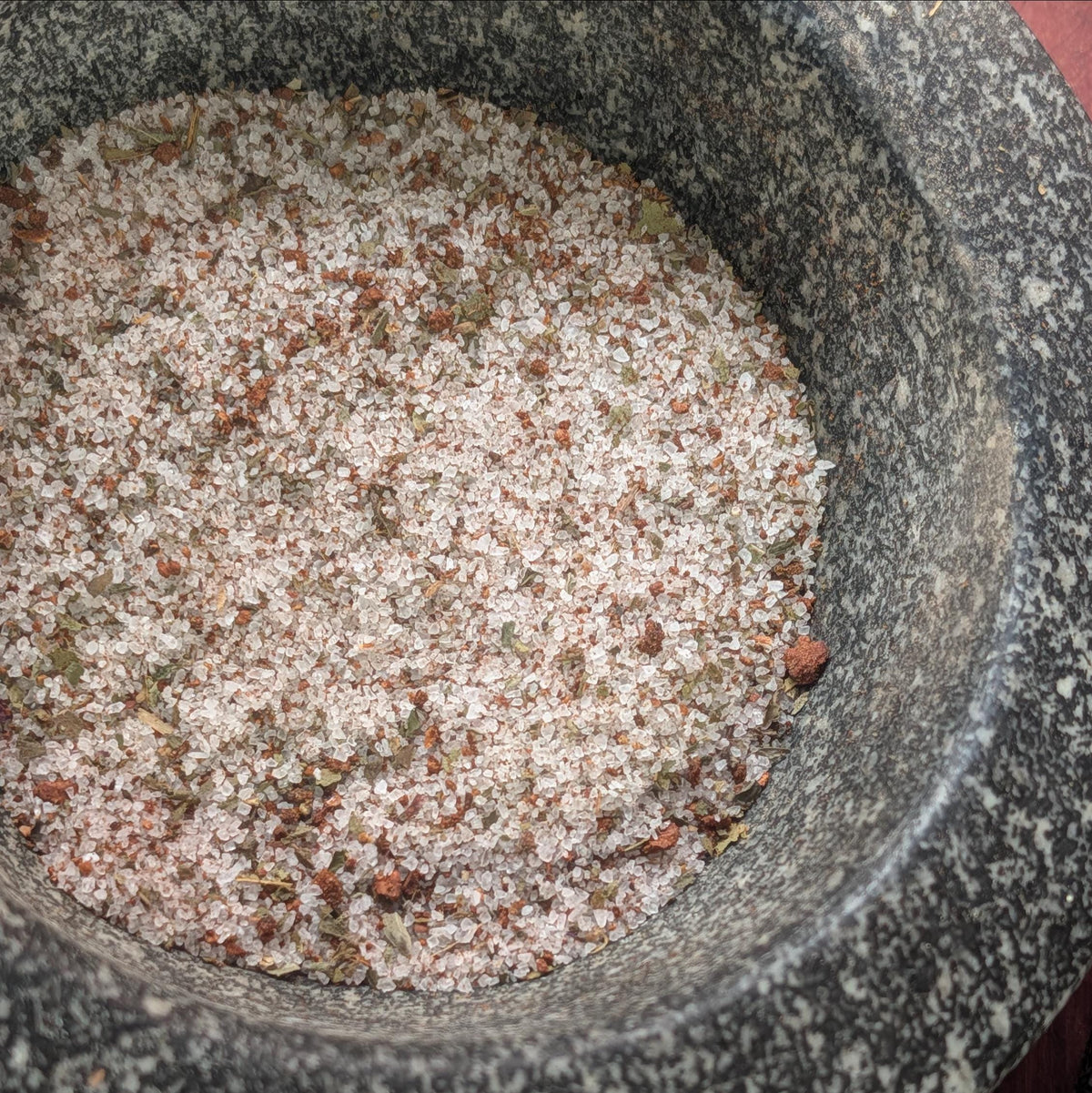 Abundance and prosperity sweeping salt