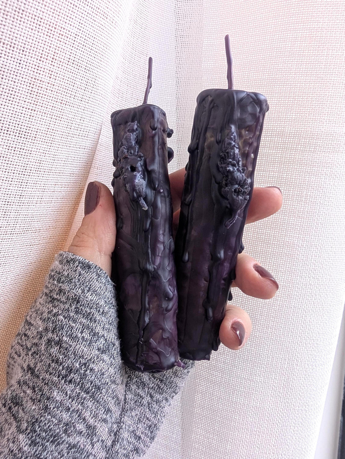 Intuition and clarity ritual beeswax candles