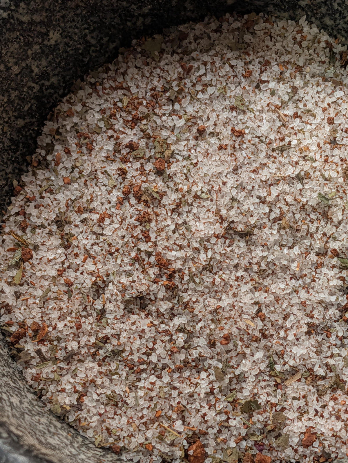 Abundance and prosperity sweeping salt