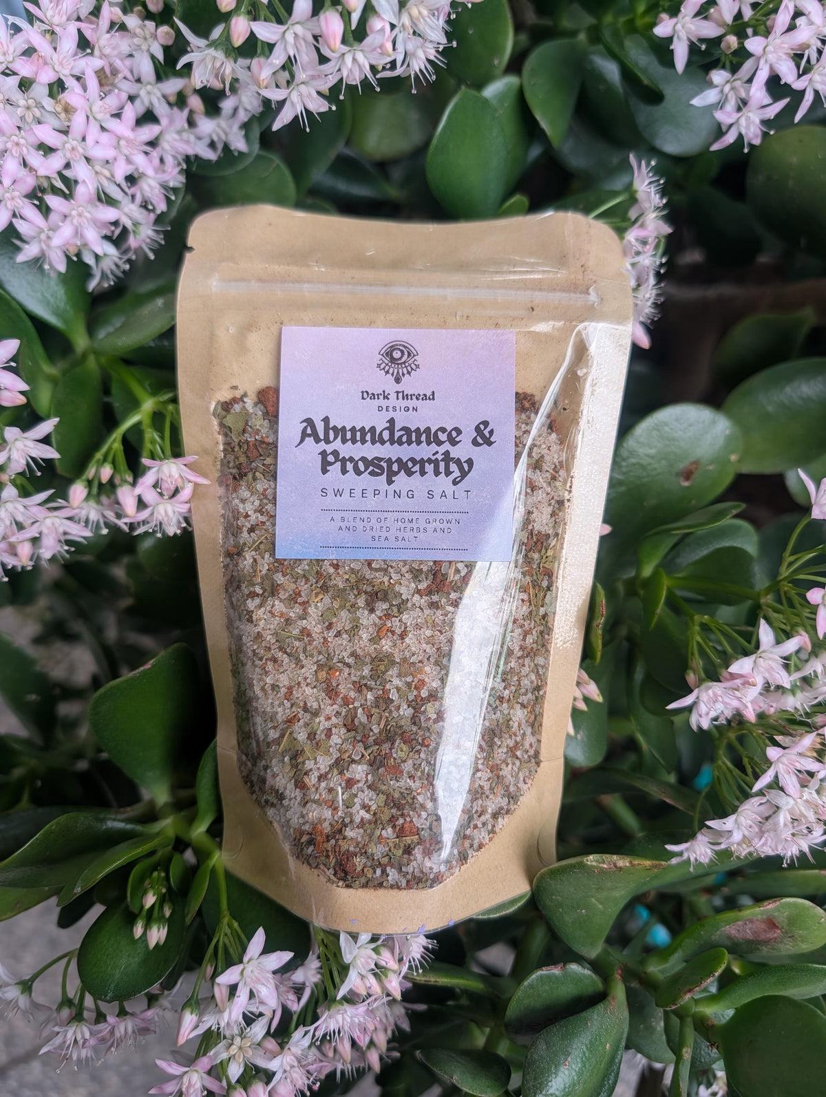 Abundance and prosperity sweeping salt