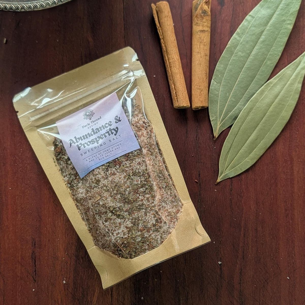 Abundance and prosperity sweeping salt