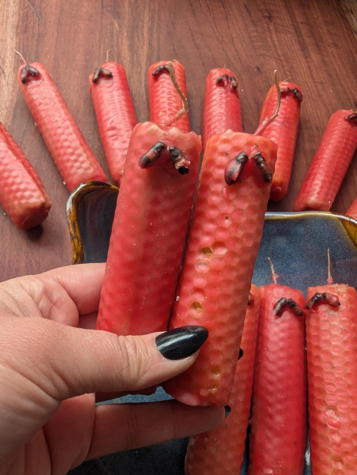 Soulmate connection and heart opening ritual beeswax candles