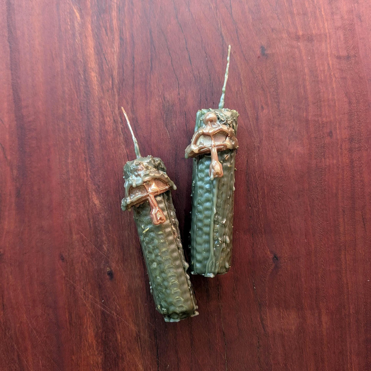 Artemis devotion candle | Goddess altar beeswax candle