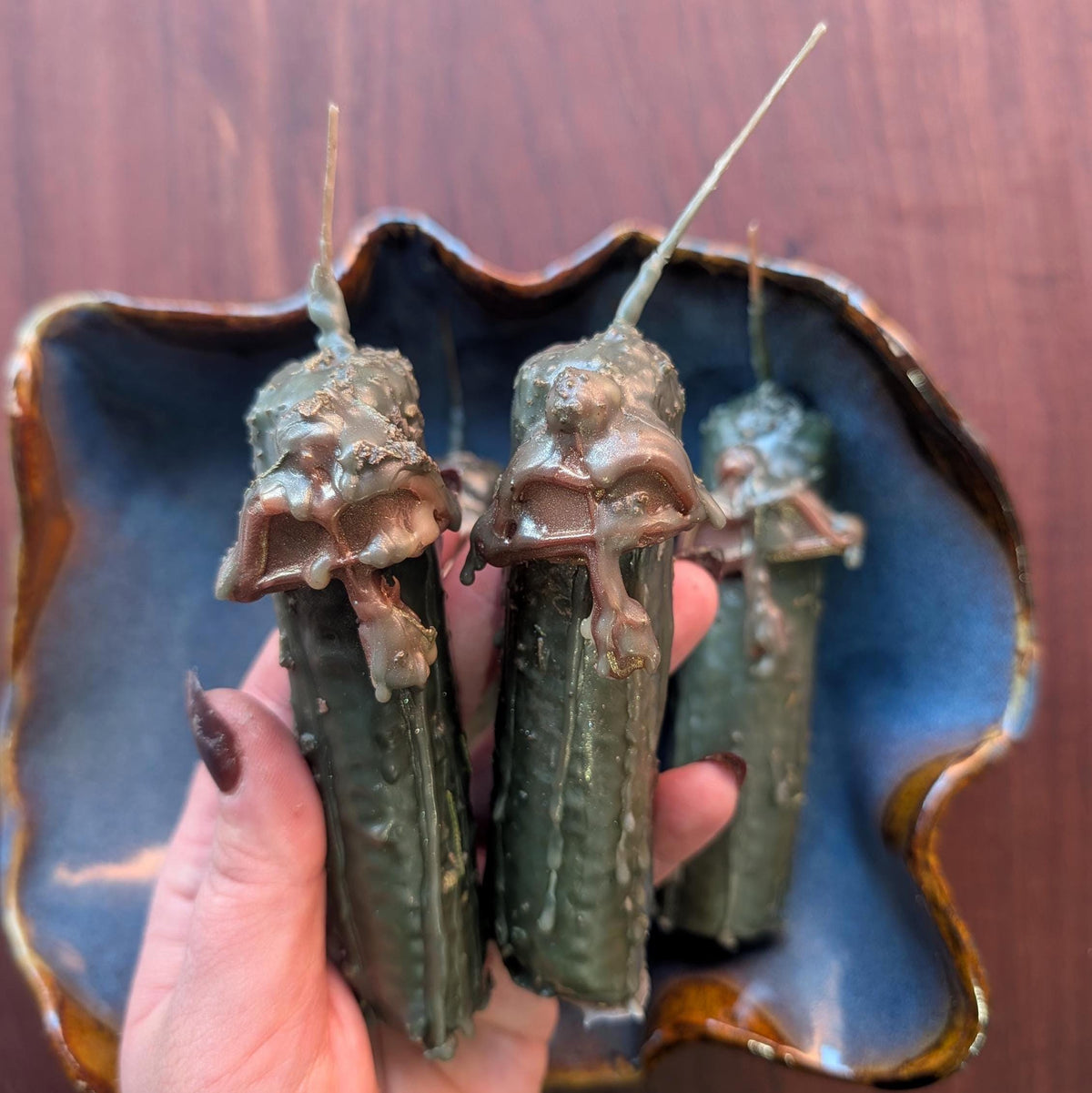 Artemis devotion candle | Goddess altar beeswax candle