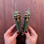 Artemis devotion candle | Goddess altar beeswax candle