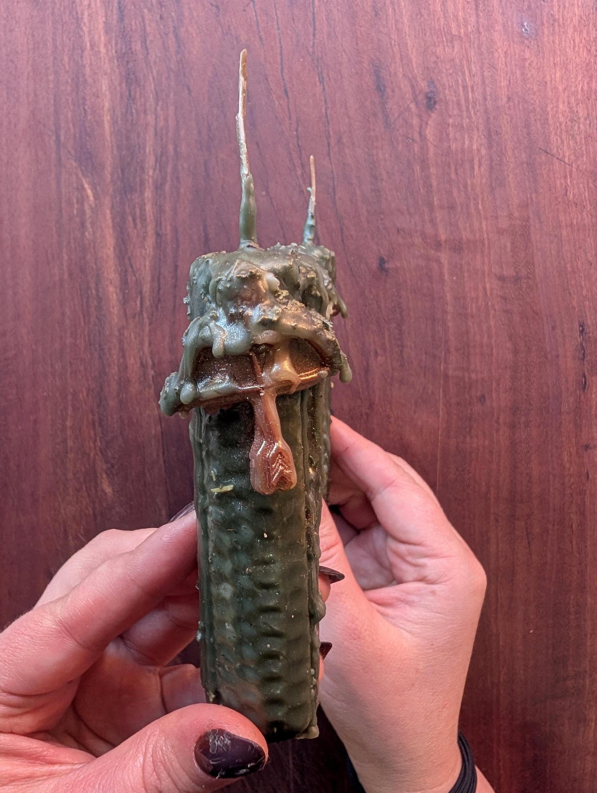 Artemis devotion candle | Goddess altar beeswax candle