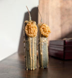 Athena devotion candle | Goddess altar beeswax candle