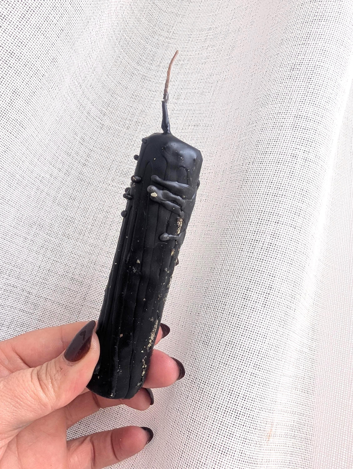 Banishing ritual beeswax candle | Altar cleansing candle