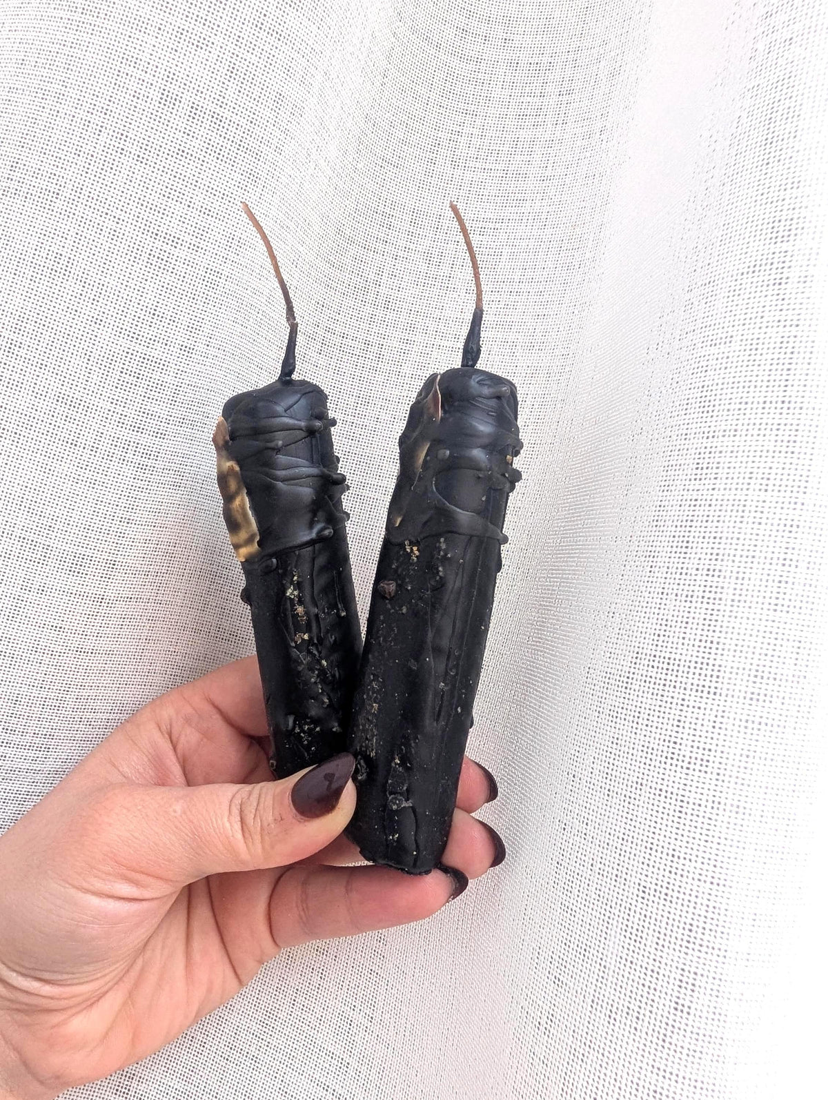 Banishing ritual beeswax candle | Altar cleansing candle