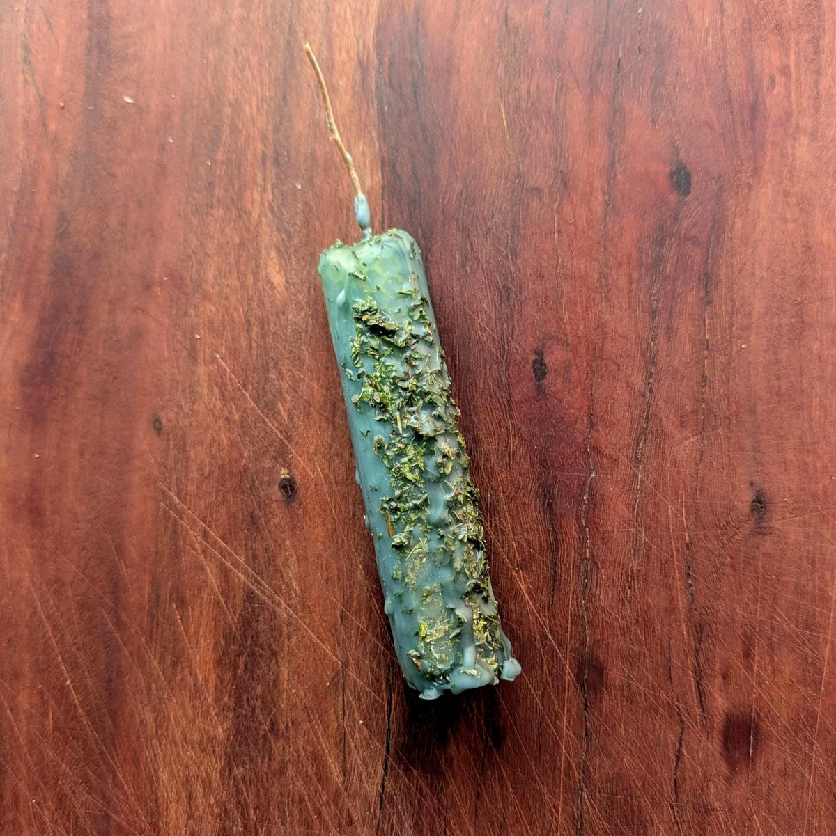 Clear Mind ritual beeswax candle | Mental clarity altar candle