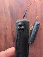 Cord cutting ritual beeswax candle | Energy unbinding candle