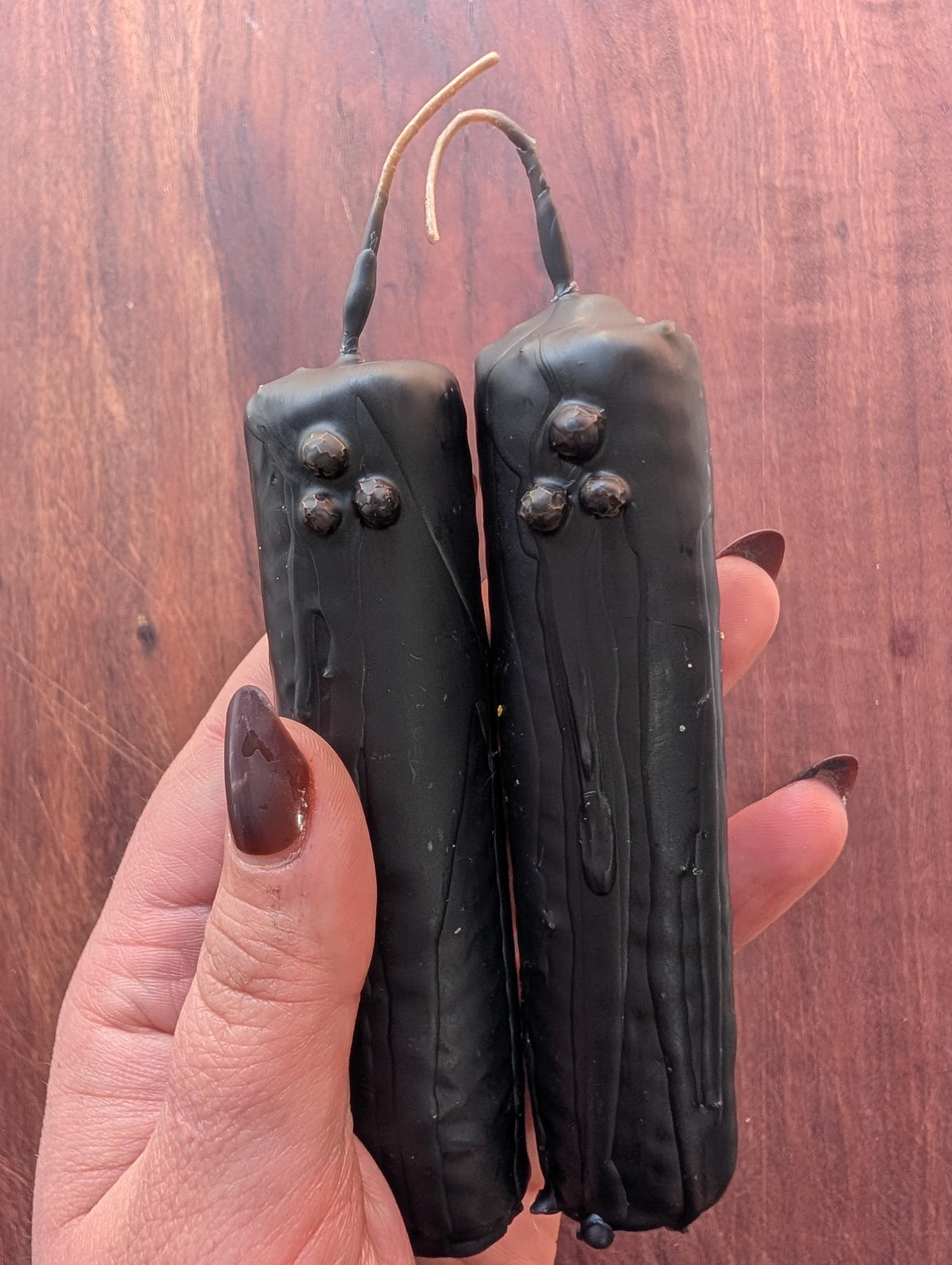 Cord cutting ritual beeswax candle | Energy unbinding candle