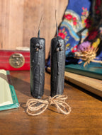 Cord cutting ritual beeswax candle | Energy unbinding candle