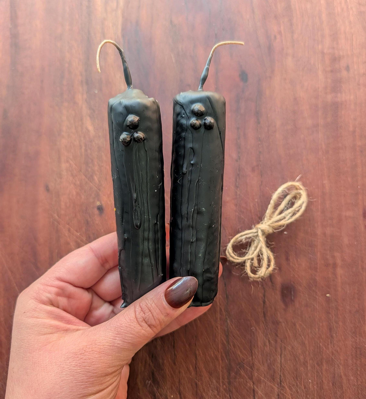 Cord cutting ritual beeswax candle | Energy unbinding candle