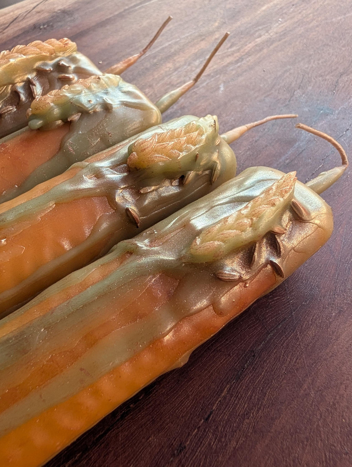 Demeter devotion candle | Goddess altar beeswax candle