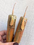 Demeter devotion candle | Goddess altar beeswax candle