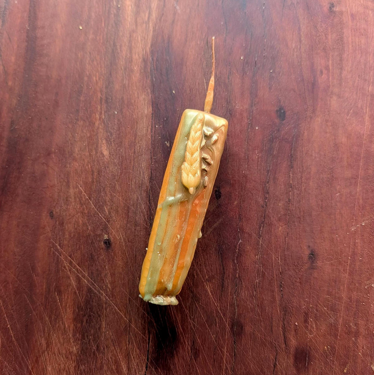 Demeter devotion candle | Goddess altar beeswax candle