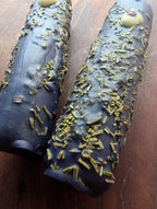Evil eye hex removal ritual beeswax candle | Uncrossing altar candle