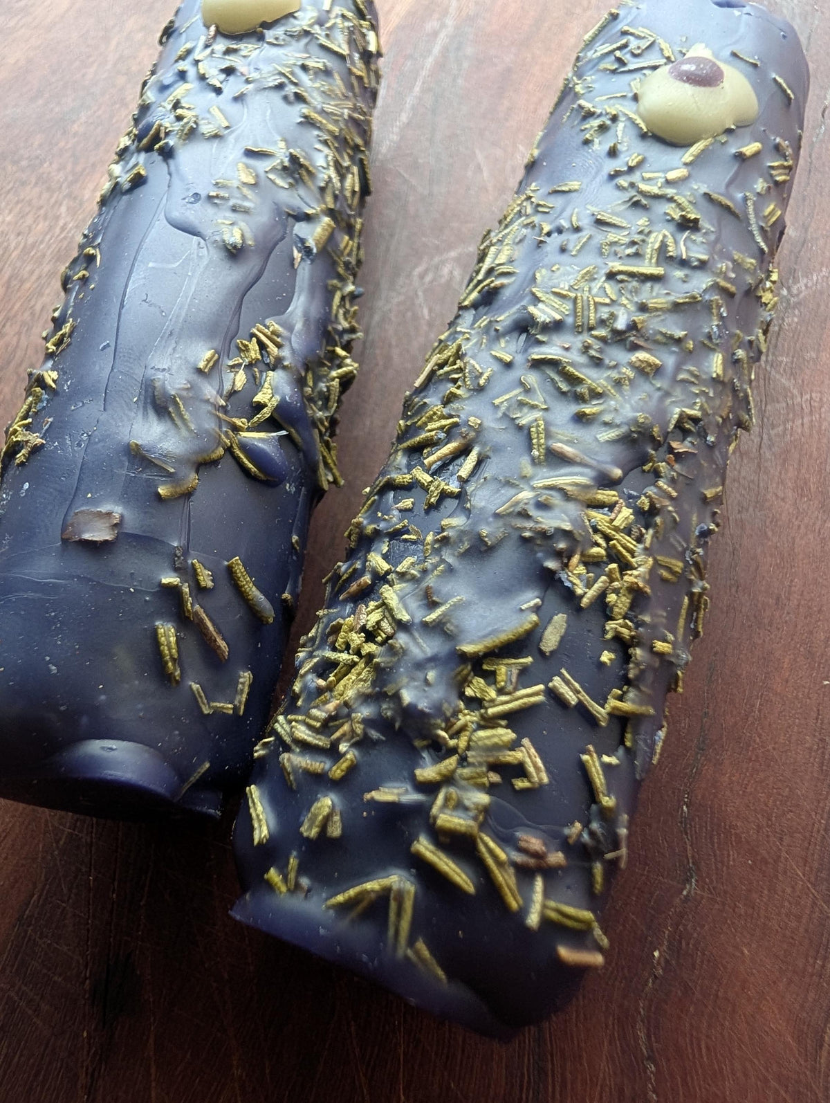 Evil eye hex removal ritual beeswax candle | Uncrossing altar candle