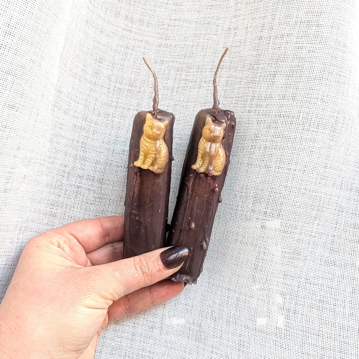 Freyja devotion candle | Goddess altar beeswax candle