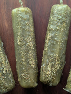 Letting go ritual beeswax candle | Transition altar candle