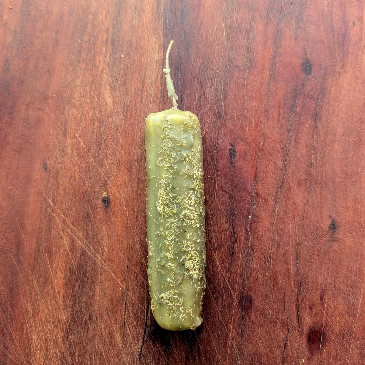 Letting go ritual beeswax candle | Transition altar candle