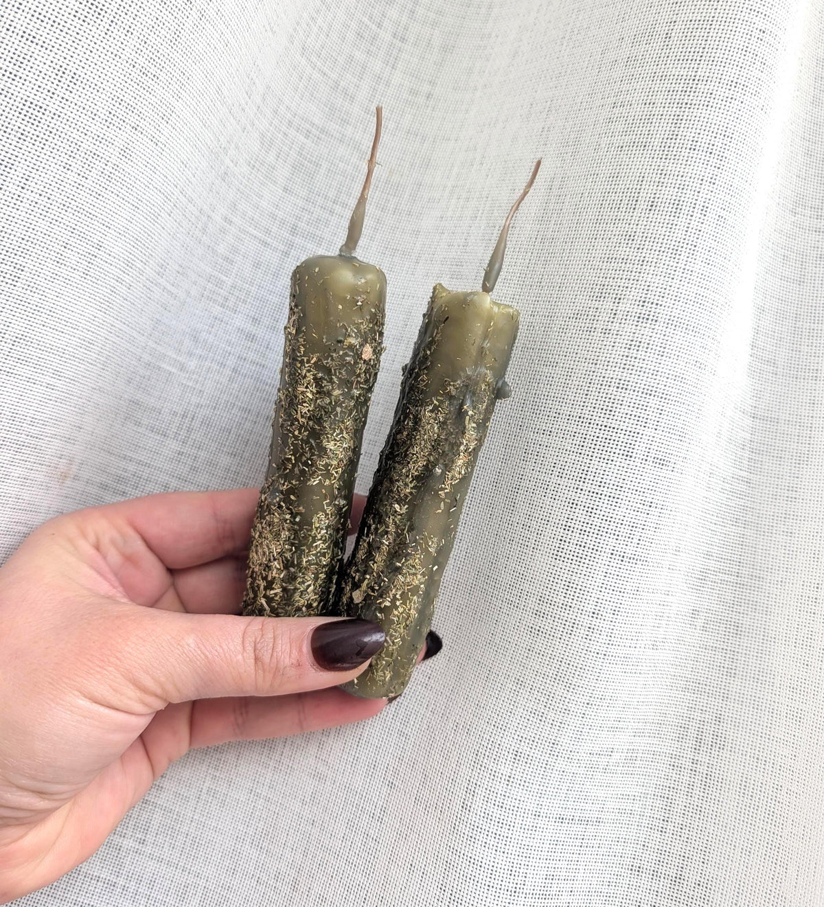 Letting go ritual beeswax candle | Transition altar candle