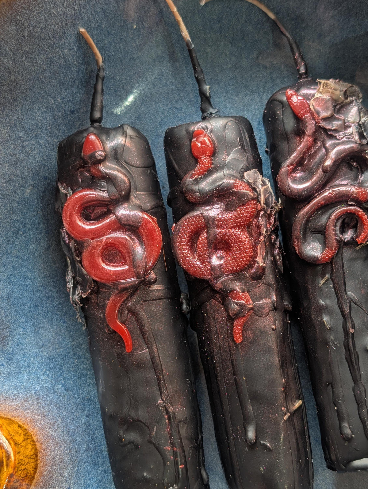 Lilith devotion candle | Goddess altar beeswax candle