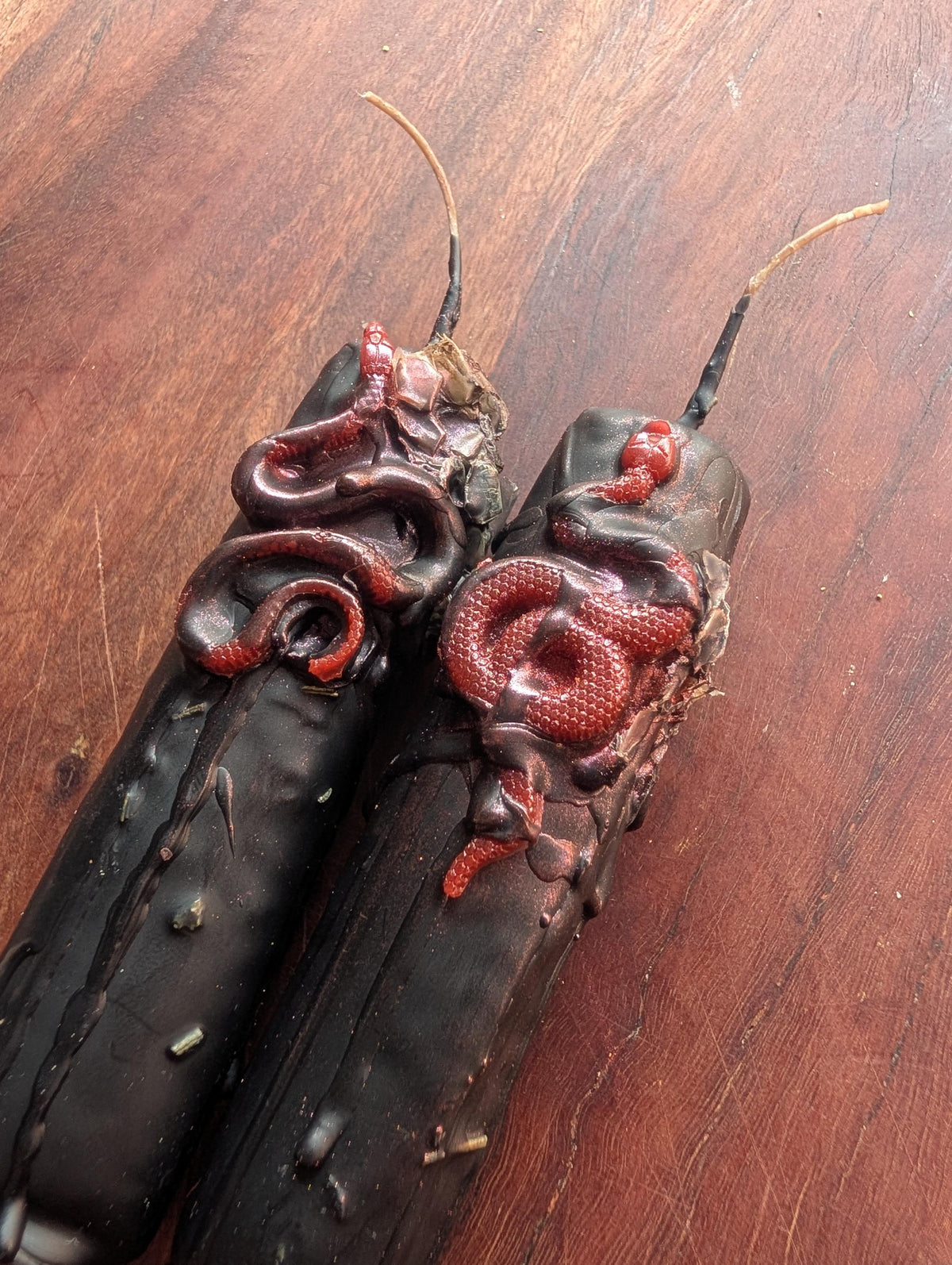 Lilith devotion candle | Goddess altar beeswax candle
