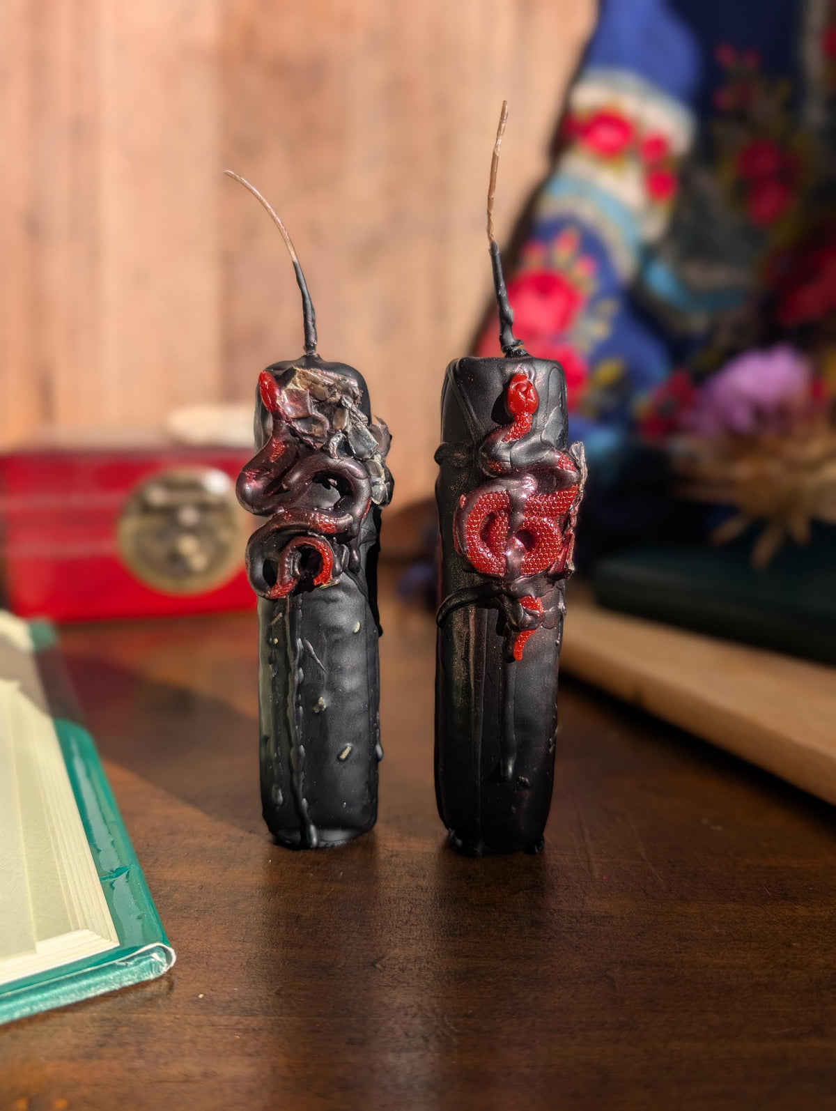 Lilith devotion candle | Goddess altar beeswax candle