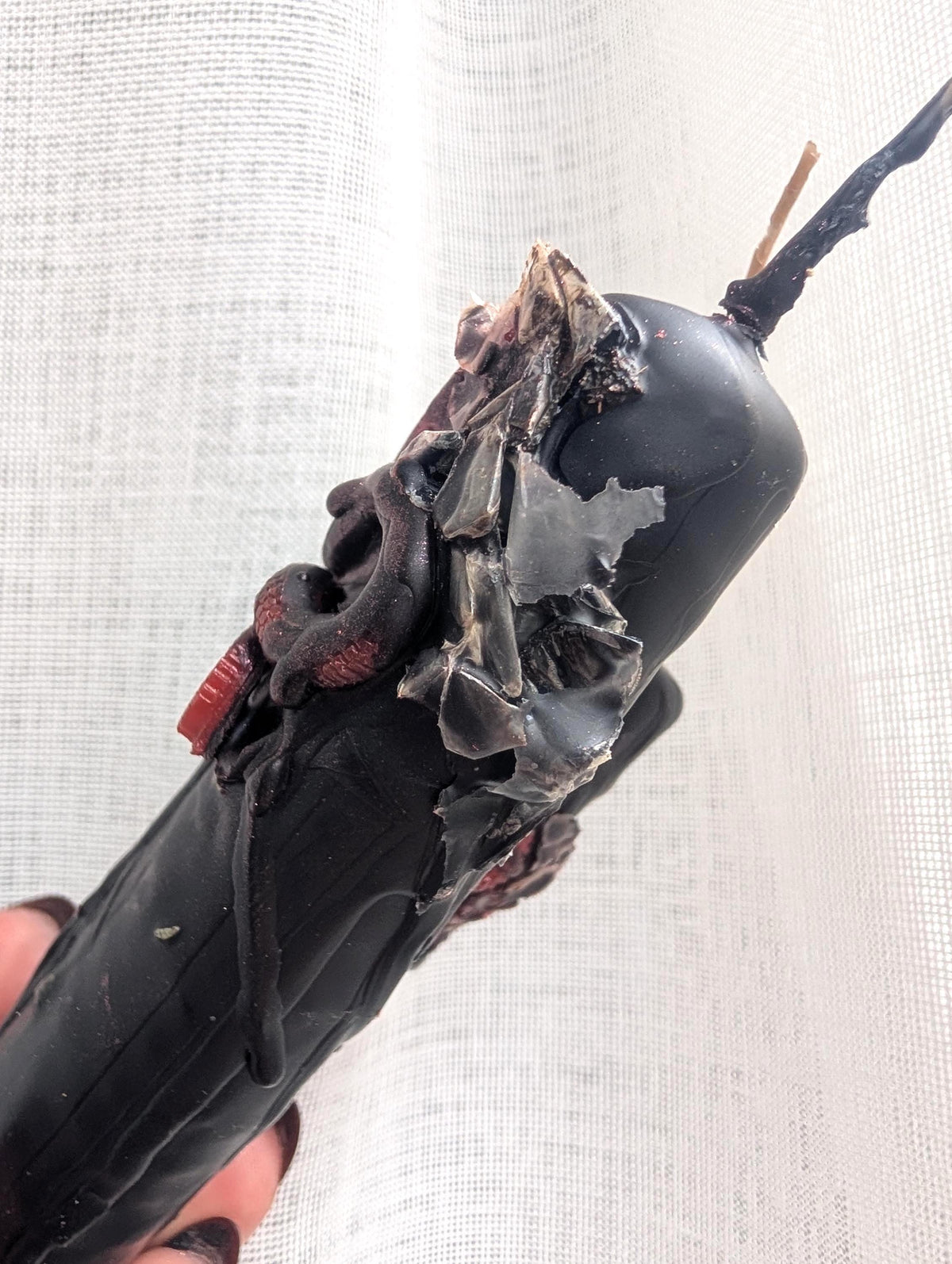 Lilith devotion candle | Goddess altar beeswax candle