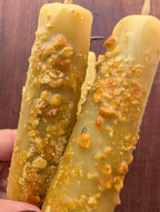 New Beginnings ritual beeswax candle | Transition altar candle