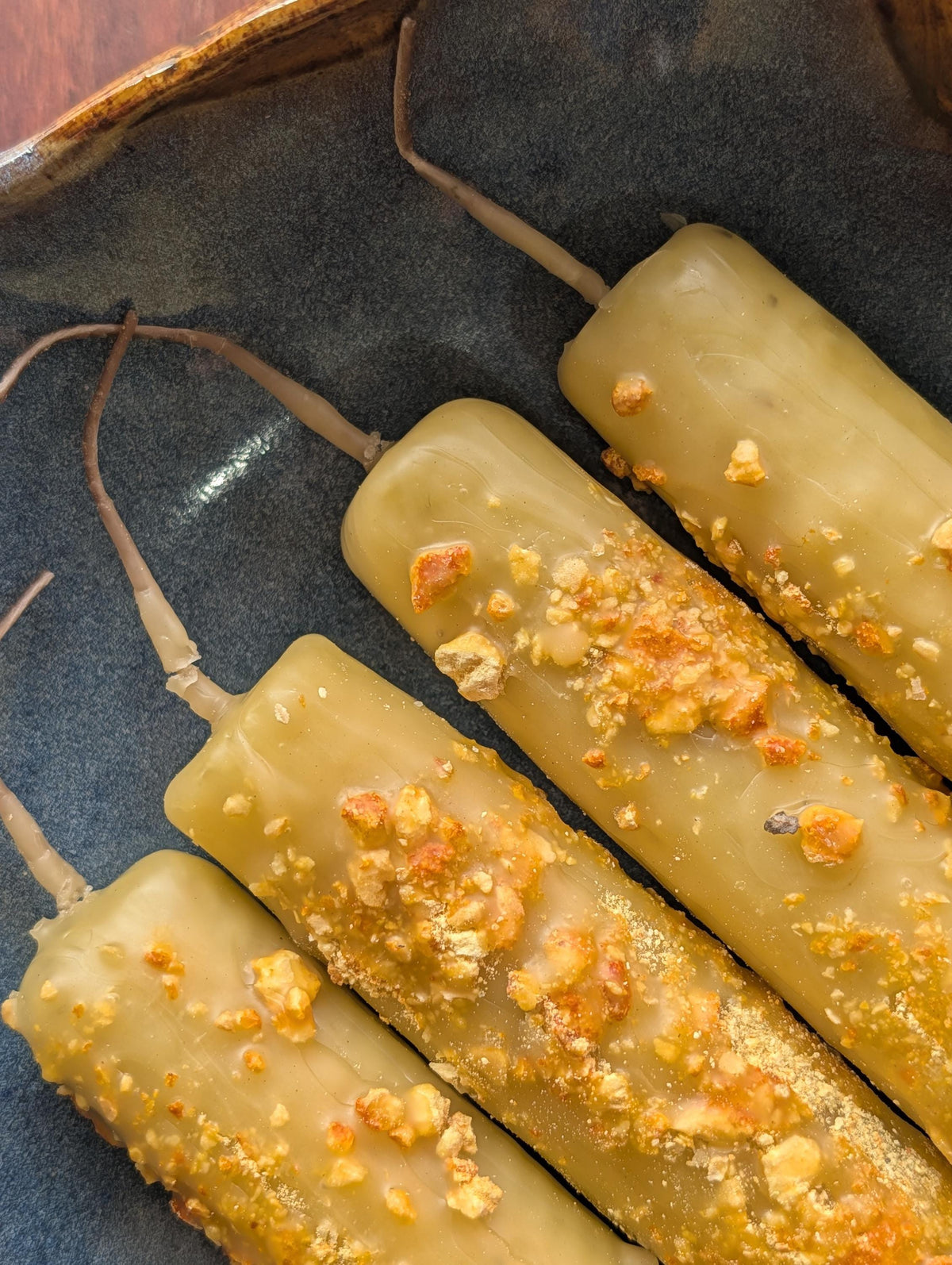 New Beginnings ritual beeswax candle | Transition altar candle