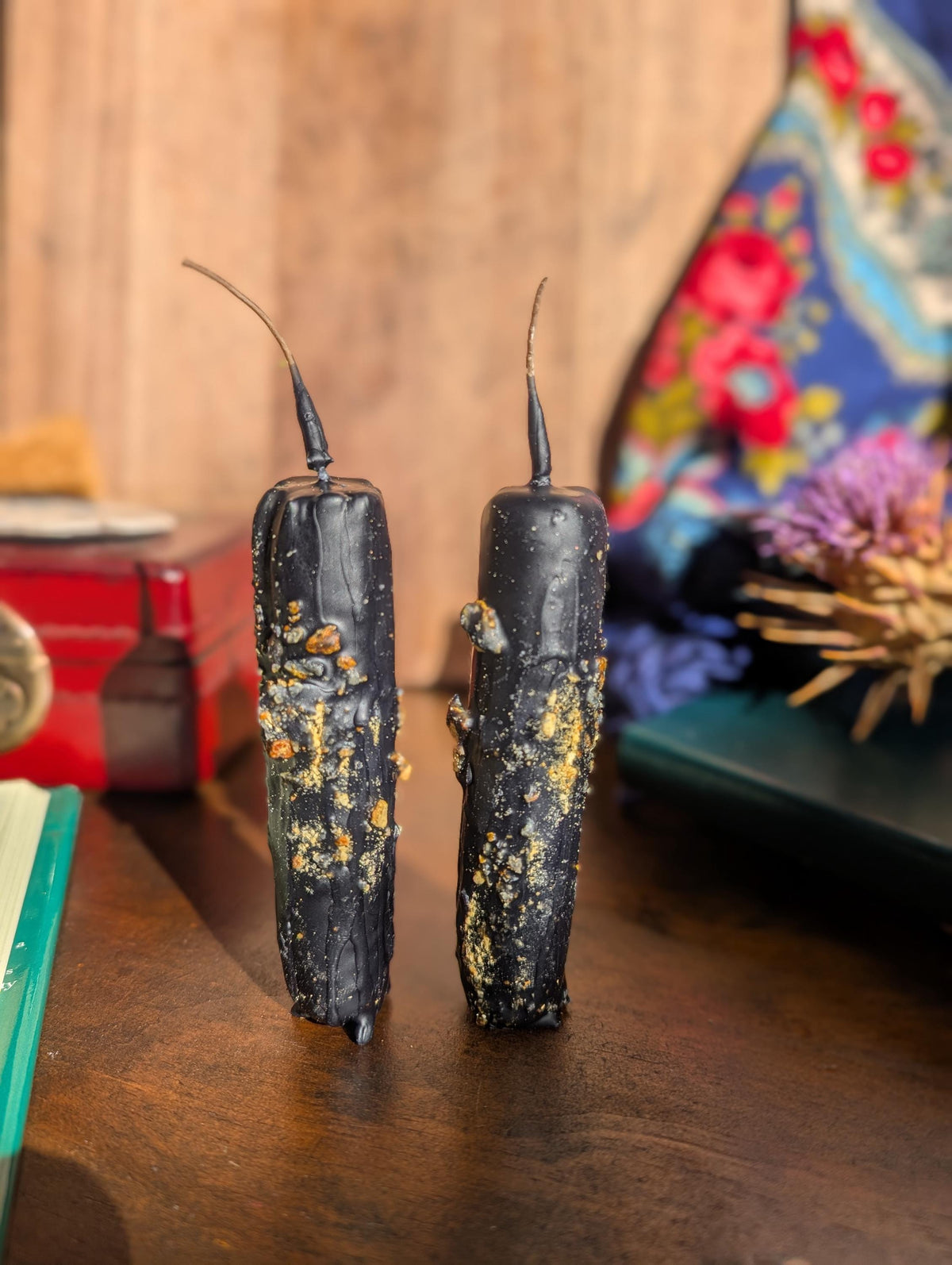 Open roads ritual beeswax candle | Opportunity altar candle