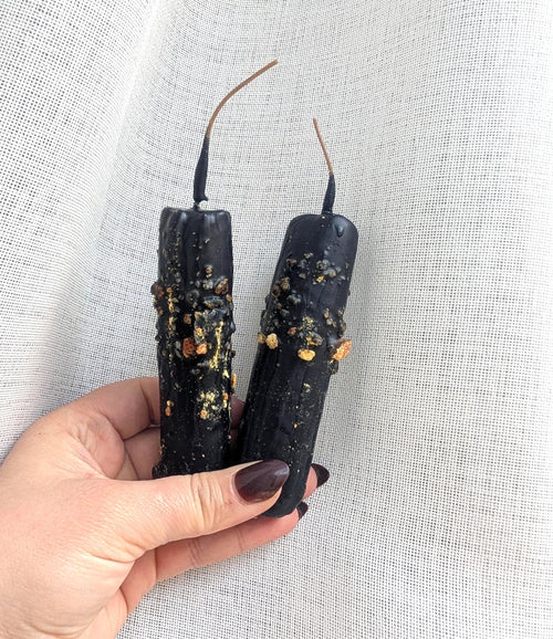 Open roads ritual beeswax candle | Opportunity altar candle
