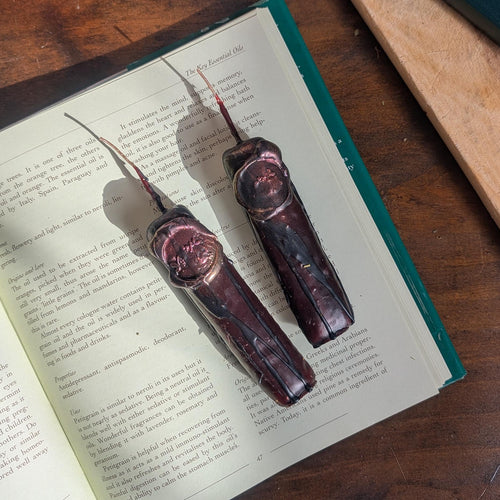 Persephone devotion candle | Goddess altar beeswax candle
