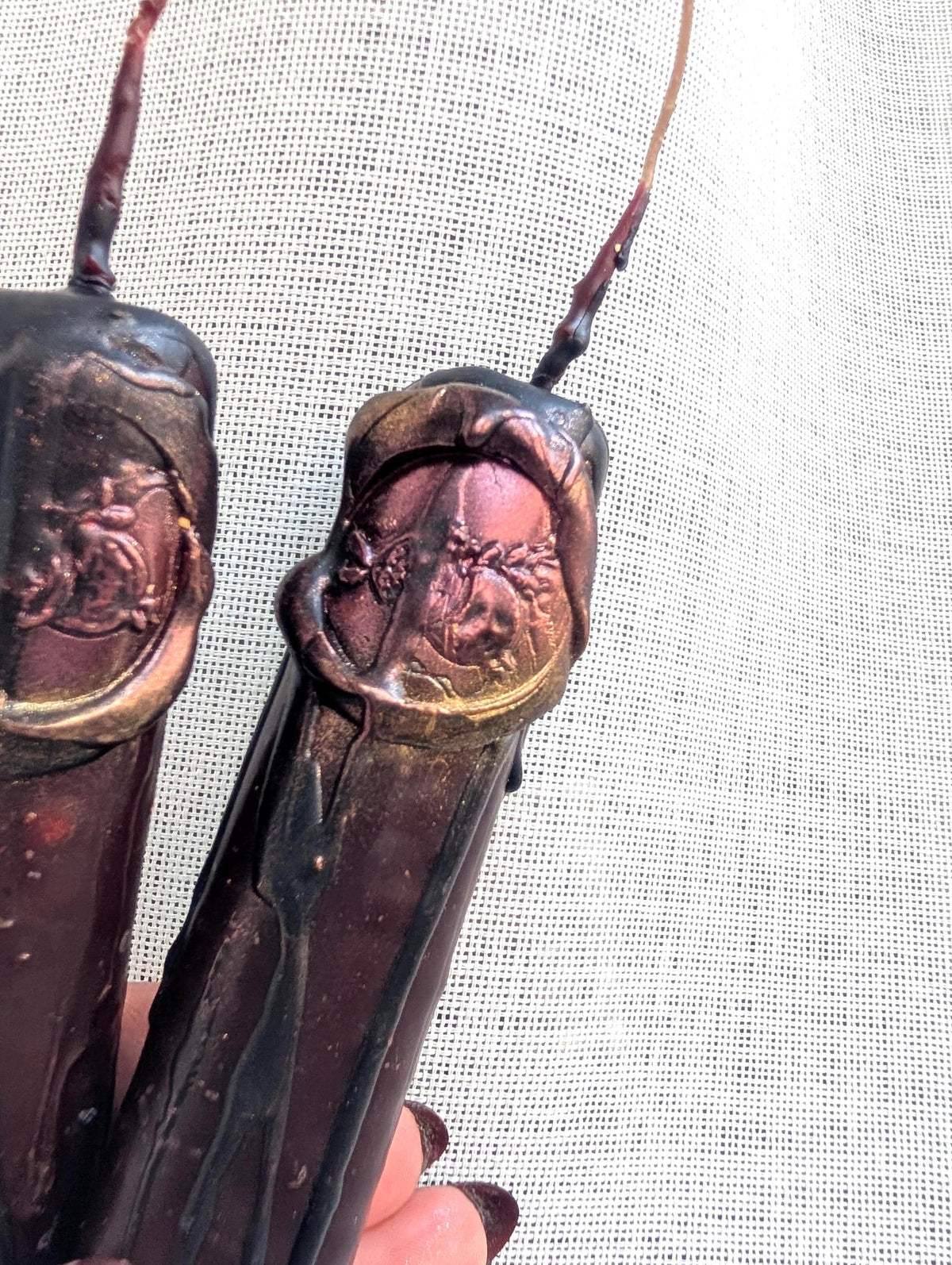 Persephone devotion candle | Goddess altar beeswax candle