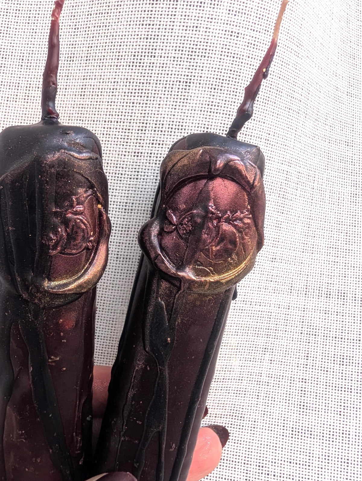 Persephone devotion candle | Goddess altar beeswax candle