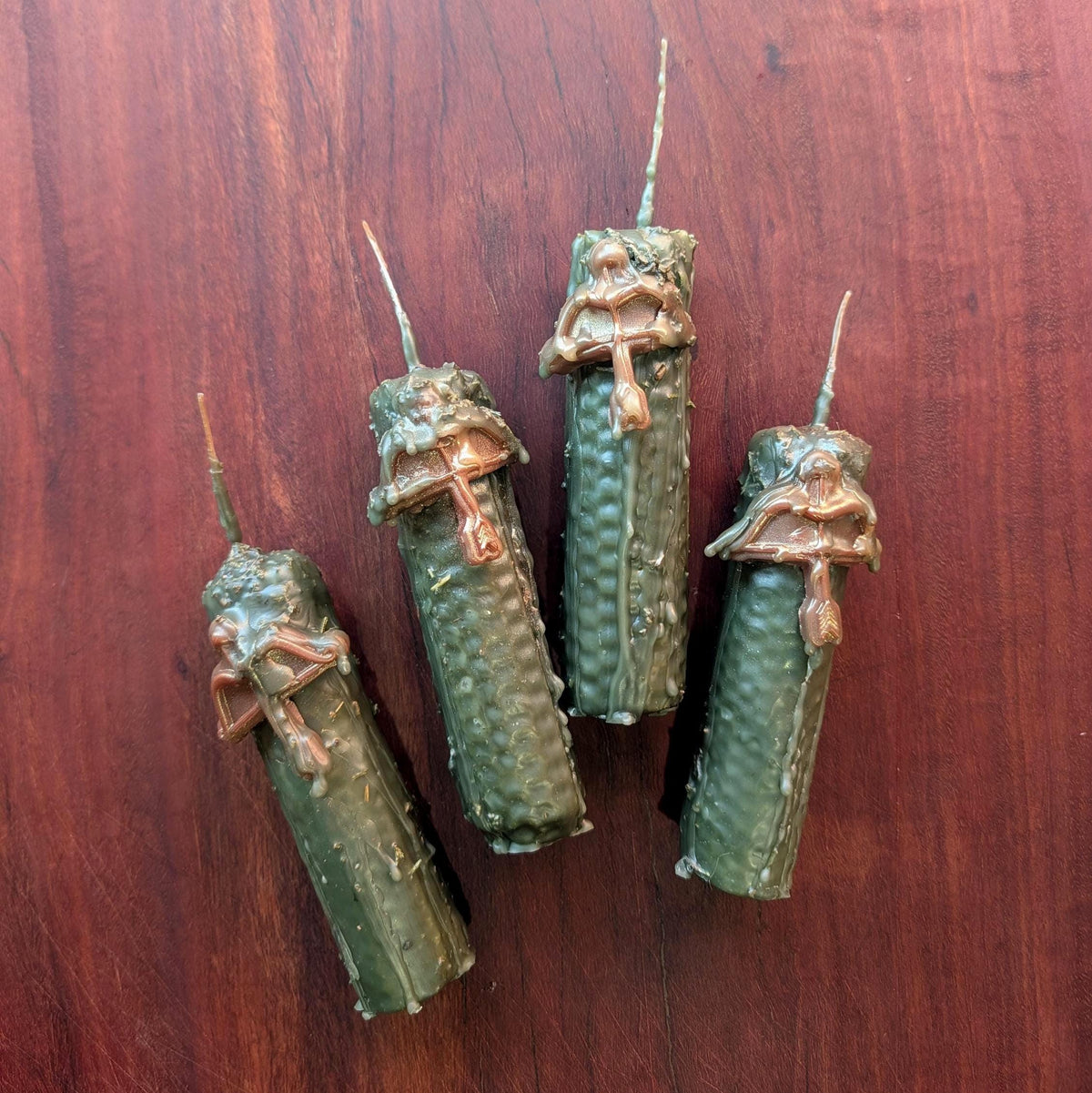 Artemis devotion candle | Goddess altar beeswax candle