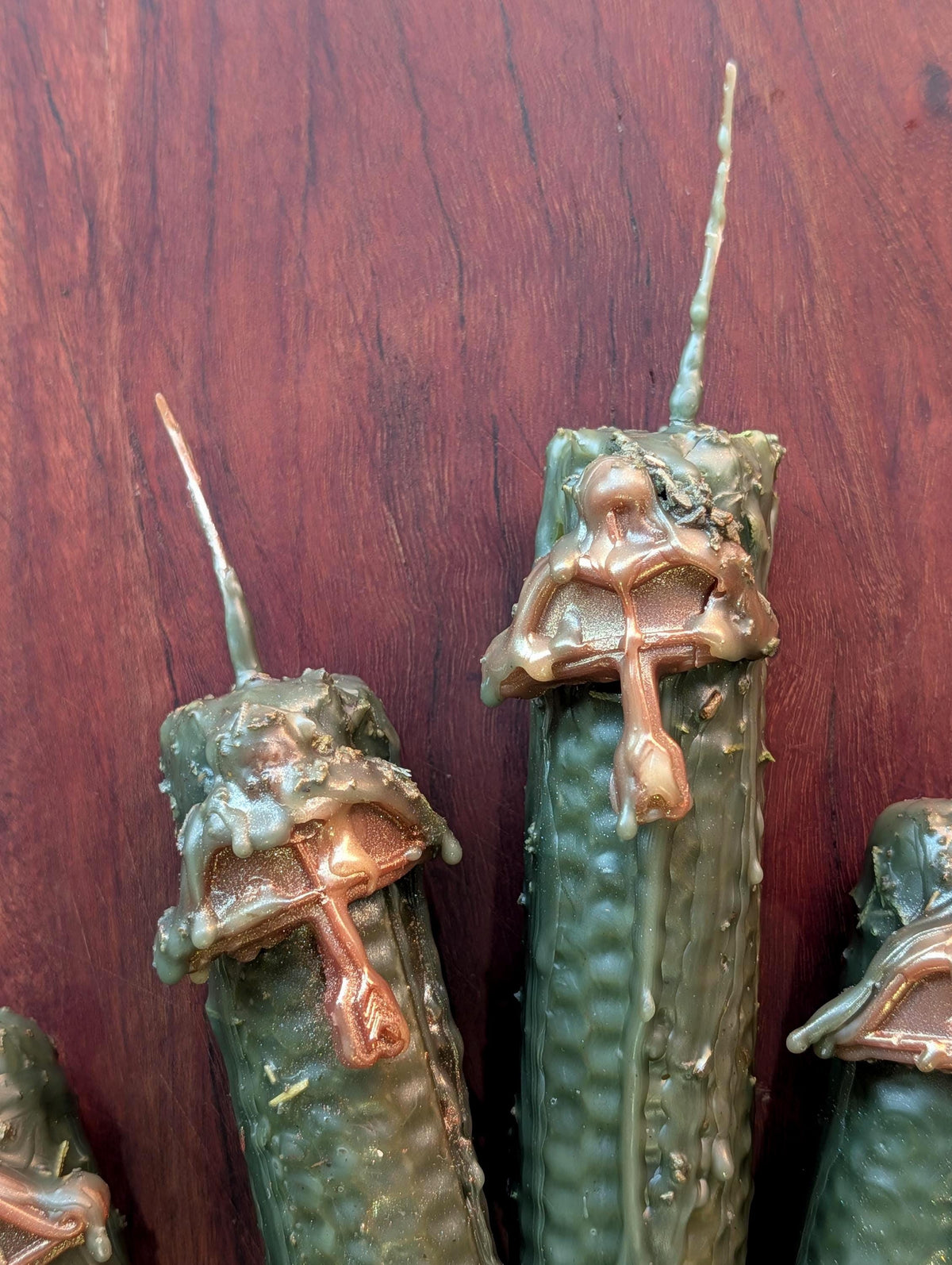 Artemis devotion candle | Goddess altar beeswax candle