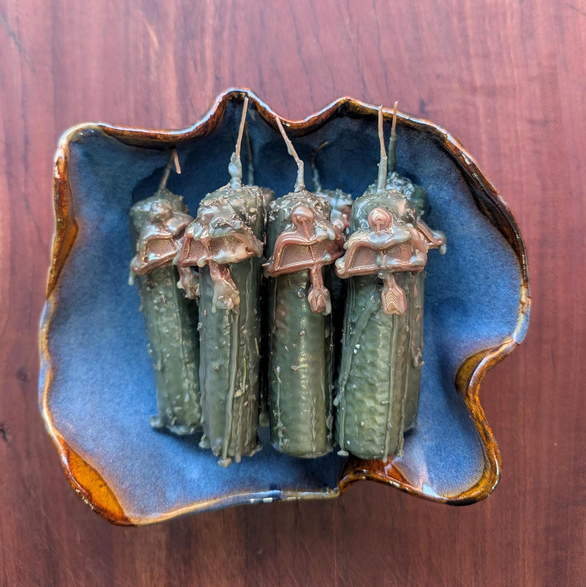 Artemis devotion candle | Goddess altar beeswax candle
