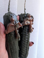Artemis devotion candle | Goddess altar beeswax candle
