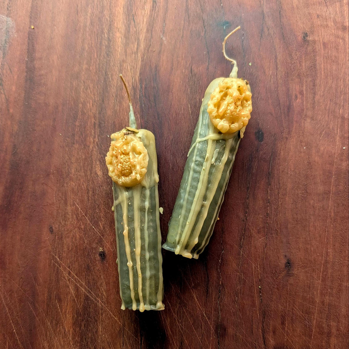 Athena devotion candle | Goddess altar beeswax candle