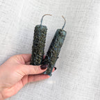 Clear Mind ritual beeswax candle | Mental clarity altar candle